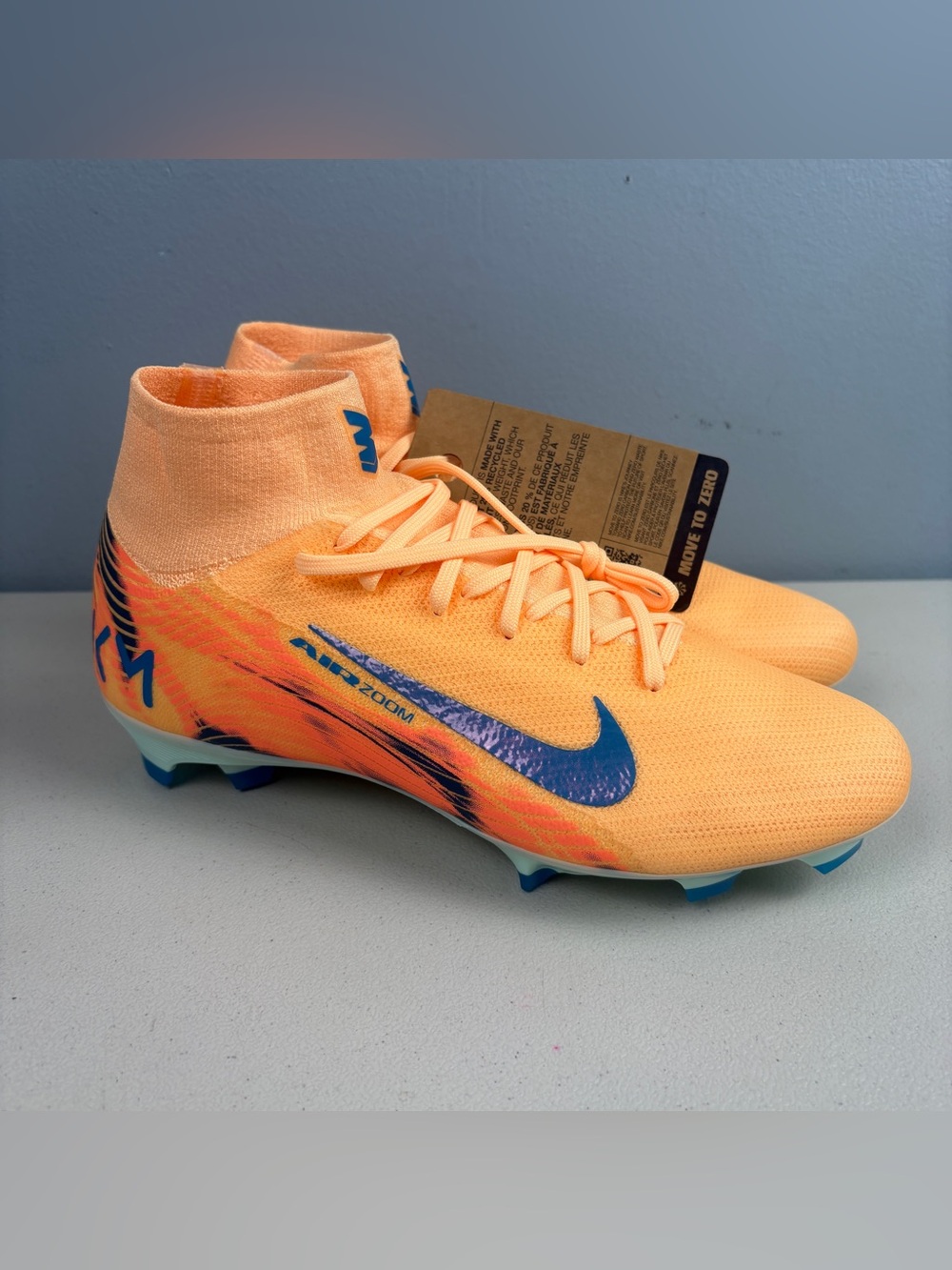Nike Mercurial Superfly 10 Pro PRO Kylian Mbappé "FG IM9321-801 Mens Size 7.5